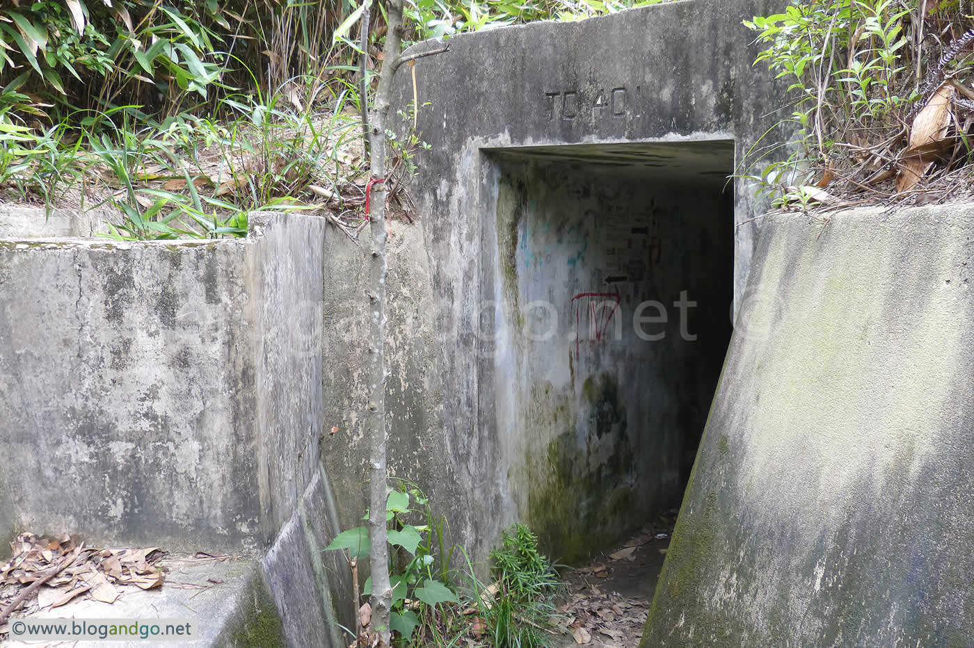 Shing Mun Redoubt - Oxford Street Trench